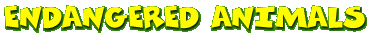 Endangered Animals